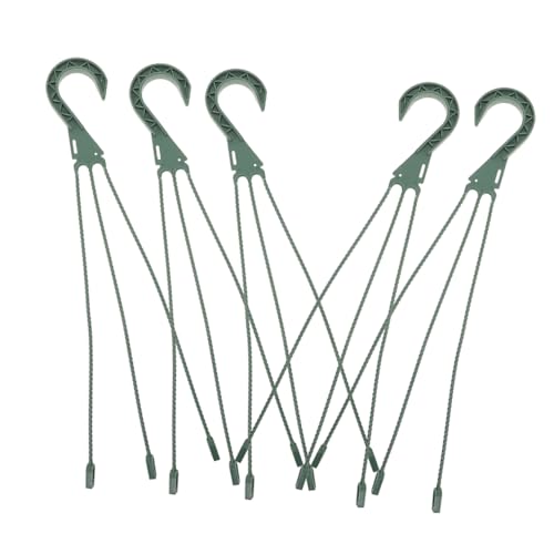 HIAKDOFT 5 Stück Geländer-Pflanzgefäßhaken pflanzenaufhänger pflanzengestell Pflanzenhalter Pflanzenbügel Gartenhaken zum Aufhängen von Pflanzen Pflanzhaken zum Aufhängen Plastik Green HIAKDOFT 5 Stück Geländer-Pflanzgefäßhaken pflanzenaufhänger pflanzengestell Pflanzenhalter Pflanzenbügel Gartenhaken zum Aufhängen von Pflanzen Pflanzhaken zum Aufhängen Plastik Green von HIAKDOFT