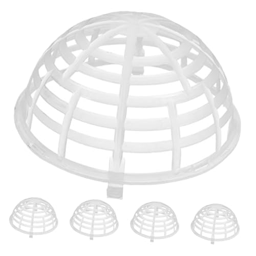 HIAKDOFT 5 Stücke Aquarium Fütterung Ring Transparent Künstliche Wasserpflanze Kunststoff Rohstoff Sinking Pflanzen Halter Pflanzen von HIAKDOFT