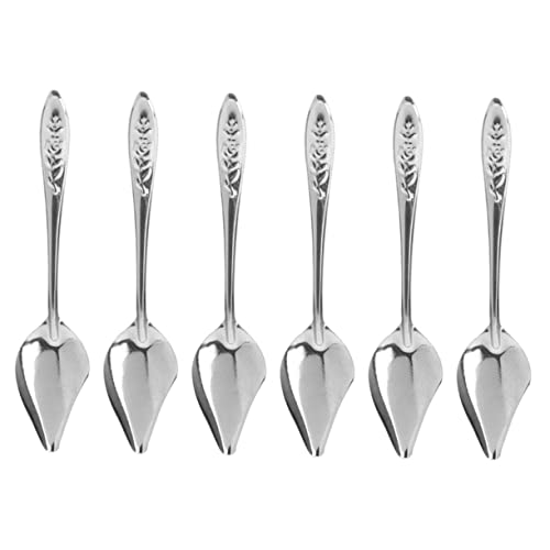 HIAKDOFT 6 Stück Teiliges Edelstahl Parrot Fütterungslöffel Rostfrei Langlebig Multifunktional für Papageien und Kleine Vögel Geeignet für Heim Experten tierpflege Präzise Futter HIAKDOFT 6 Stück Teiliges Edelstahl Parrot Fütterungslöffel Rostfrei Langlebig Multifunktional für Papageien und Kleine Vögel Geeignet für Heim Experten tierpflege Präzise Futter von HIAKDOFT