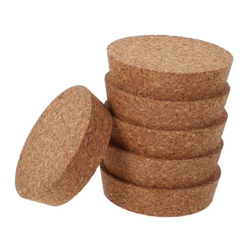 HIAKDOFT 6 Stück Teiliges Korkstopfen für Vasen Konische Korkdeckel für Einmachgläser Auslaufsichere Verschlüsse Robuste Holzstopfen für Hydrokultur und Dekoration HIAKDOFT 6 Stück Teiliges Korkstopfen für Vasen Konische Korkdeckel für Einmachgläser Auslaufsichere Verschlüsse Robuste Holzstopfen für Hydrokultur und Dekoration von HIAKDOFT
