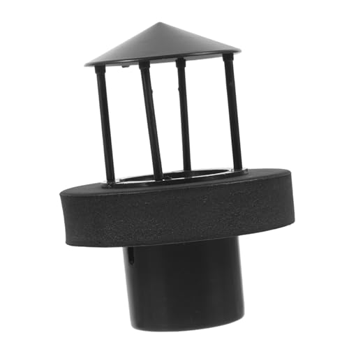 HIAKDOFT Atomizer Float luftbefeuchter luftfeuchter sprühsauger umidificatore humidifier aquarienkies Aquarium Nebler Zerstäuber Spritzschutz Splash Guards Befeuchterabdeckung Plastik Black von HIAKDOFT