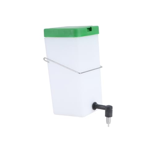 HIAKDOFT Automatischer Kaninchen Trinkbrunnen Wasserspender Kunststoff Weiß Grün Auslaufsicher Tierfreundlich Einfach zu Reinigen Geeignet für Kleintiere Wie Meerschweinchen und Hasenstall HIAKDOFT Automatischer Kaninchen Trinkbrunnen Wasserspender Kunststoff Weiß Grün Auslaufsicher Tierfreundlich Einfach zu Reinigen Geeignet für Kleintiere Wie Meerschweinchen und Hasenstall von HIAKDOFT