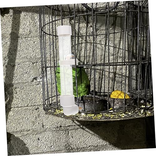 HIAKDOFT Automatischer Wasserspender für Vögel Langlebiger Trinkflasche für Papageien und Kleine Haustiere Einfache Befüllung Sicherer Vogelkäfig Wassertränke für Wellensittiche und HIAKDOFT Automatischer Wasserspender für Vögel Langlebiger Trinkflasche für Papageien und Kleine Haustiere Einfache Befüllung Sicherer Vogelkäfig Wassertränke für Wellensittiche und von HIAKDOFT