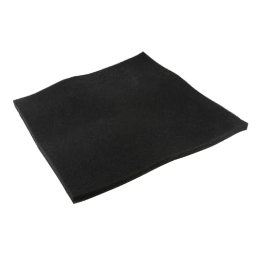 HIAKDOFT Biochemischer Aquarium Filter Schwammfilter Hochdicht Wasserfiltermatte für Fischbecken Schwarzer Schwammfilter Zuschnittbar und Wiederverwendbar für Sauberes Wasser und Gesunde von HIAKDOFT