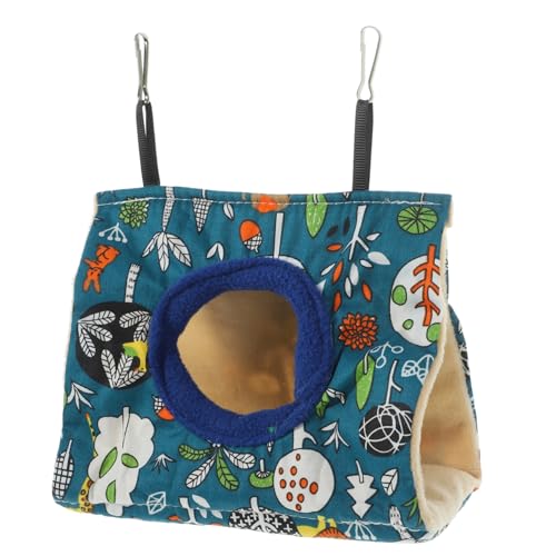 HIAKDOFT Bird Nest Hängematte aus Baumwolle für Papageien und Kleine Vögel Atmungsaktiv Komfortabel Kleines Modell mit Öffnung Sicherer Schlafplatz für Vogelkäfig HIAKDOFT Bird Nest Hängematte aus Baumwolle für Papageien und Kleine Vögel Atmungsaktiv Komfortabel Kleines Modell mit Öffnung Sicherer Schlafplatz für Vogelkäfig von HIAKDOFT