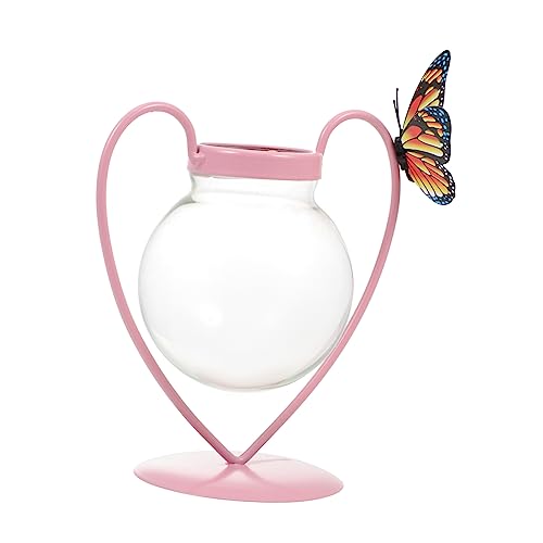 HIAKDOFT Blumentopf Drinnen Hängende Pflanzen Herz Hydroponische Vase Container Saftig Anlage Grüne Wohnkultur Sukkulenten Sukkulenter Pflanzentopf Stütze Wachsend Für Herz Eisen Rosa HIAKDOFT Blumentopf Drinnen Hängende Pflanzen Herz Hydroponische Vase Container Saftig Anlage Grüne Wohnkultur Sukkulenten Sukkulenter Pflanzentopf Stütze Wachsend Für Herz Eisen Rosa von HIAKDOFT