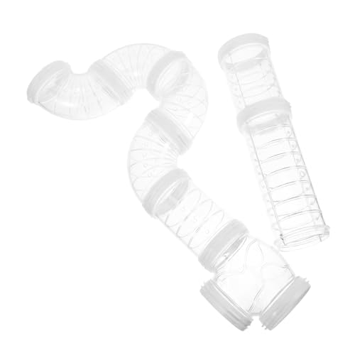 HIAKDOFT DIY Hamsterröhren Set Transparent Leichtes Flexibles Kleintier Tunnelsystem Erweiterbar und Platzsparend Geräuscharm Für Hamster Mäuse Ratten und Kleine Haustiere HIAKDOFT DIY Hamsterröhren Set Transparent Leichtes Flexibles Kleintier Tunnelsystem Erweiterbar und Platzsparend Geräuscharm Für Hamster Mäuse Ratten und Kleine Haustiere von HIAKDOFT