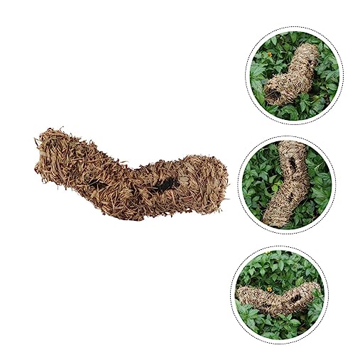 HIAKDOFT Dekoratives Hamster Tunnel Nest aus Stroh Bissfestes Kleintierspielzeug Gemütliches Haustiernest für Hamster Mäuse Igel Geeignet als Lustiger Rückzugsort und HIAKDOFT Dekoratives Hamster Tunnel Nest aus Stroh Bissfestes Kleintierspielzeug Gemütliches Haustiernest für Hamster Mäuse Igel Geeignet als Lustiger Rückzugsort und von HIAKDOFT