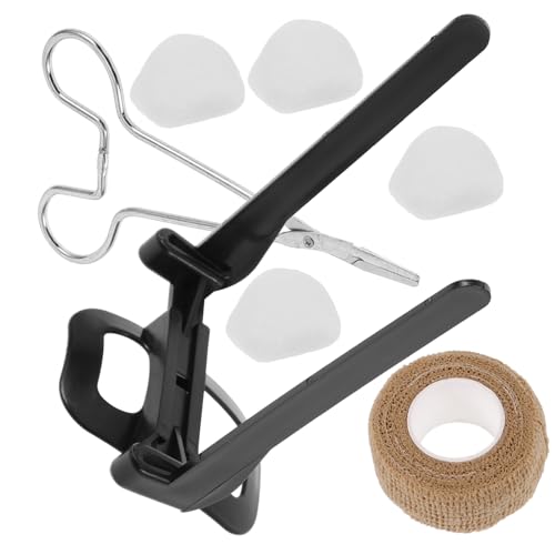 HIAKDOFT Dog Ear Stand Up Support Langlebiges Hundearmstütz Kit Einfache Anwendung zur Ohrenkorrektur bei Kleinen und Großen Hunden Kleinem Zubehör Stabiler gegen Ohrenverformung von HIAKDOFT