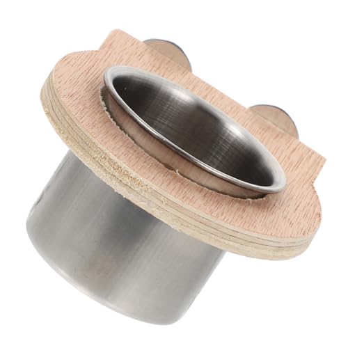 HIAKDOFT Edelstahl Futter Wassernapf für Kleine Vögel Langlebige Futter Schale für Papageien Modernes Design Geeignet für Vogelkäfig als Vogeltränke und Futterschale HIAKDOFT Edelstahl Futter Wassernapf für Kleine Vögel Langlebige Futter Schale für Papageien Modernes Design Geeignet für Vogelkäfig als Vogeltränke und Futterschale von HIAKDOFT