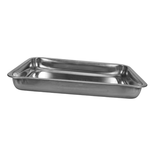 HIAKDOFT Edelstahl Vogelbadewanne Dusche Wanne für Tauben Papageien Kleintiere Vogelkäfig Zubehör Praktisch und Multifunktional HIAKDOFT Edelstahl Vogelbadewanne Dusche Wanne für Tauben Papageien Kleintiere Vogelkäfig Zubehör Praktisch und Multifunktional von HIAKDOFT