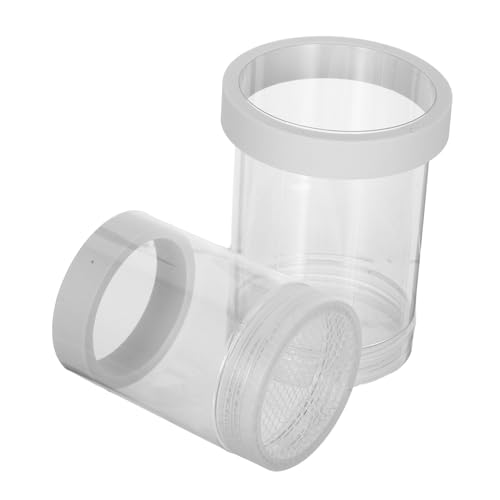 HIAKDOFT Floating Fish Incubator Box Transparent Aquarium Breeding Box with Divider for Guppy and Small Fish Fry Hatching Easy to Assemble and Clean Space Saving Design with Optimal Water von HIAKDOFT