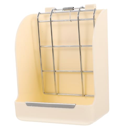 HIAKDOFT Futterspender für Kleintiere mit Zaun Design Tragbarer Heuhalter für Kaninchen und Meerschweinchen Verhindert Futterverschwendung Einfach zu Montieren Schutz vor und Urin HIAKDOFT Futterspender für Kleintiere mit Zaun Design Tragbarer Heuhalter für Kaninchen und Meerschweinchen Verhindert Futterverschwendung Einfach zu Montieren Schutz vor und Urin von HIAKDOFT