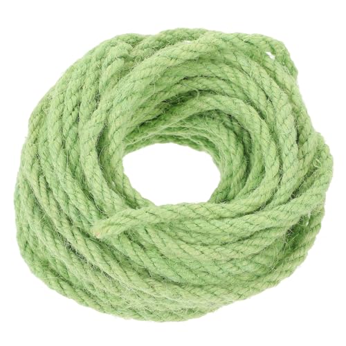 HIAKDOFT Grünes Sisalseil für Katzenkratzbaum DIY Langlebiges Reißfestes Naturhanfseil Flexibel Zuschneidbar Umweltfreundlich für Katzenspielzeug und Kletterrahmen Zubehör HIAKDOFT Grünes Sisalseil für Katzenkratzbaum DIY Langlebiges Reißfestes Naturhanfseil Flexibel Zuschneidbar Umweltfreundlich für Katzenspielzeug und Kletterrahmen Zubehör von HIAKDOFT