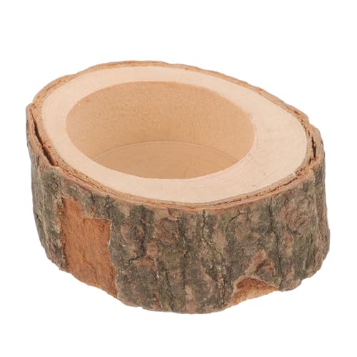 HIAKDOFT Hamster Futternapf aus Holz Robust Kippsicher Kleine Kleintierschale mit Glatter Oberfläche Leicht zu Reinigen Vielseitig für Hamster Kaninchen Meerschweinchen Geeignet HIAKDOFT Hamster Futternapf aus Holz Robust Kippsicher Kleine Kleintierschale mit Glatter Oberfläche Leicht zu Reinigen Vielseitig für Hamster Kaninchen Meerschweinchen Geeignet von HIAKDOFT