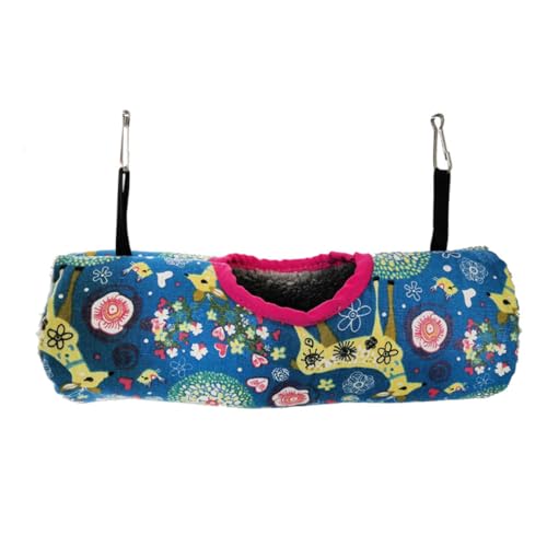 HIAKDOFT Hamster Hängematte Kuschelbett Plüsch Warmes Nest Kleintier Schlafplatz für Hamster und Eichhörnchen Robust Leicht für Käfige und Fensterplätze HIAKDOFT Hamster Hängematte Kuschelbett Plüsch Warmes Nest Kleintier Schlafplatz für Hamster und Eichhörnchen Robust Leicht für Käfige und Fensterplätze von HIAKDOFT