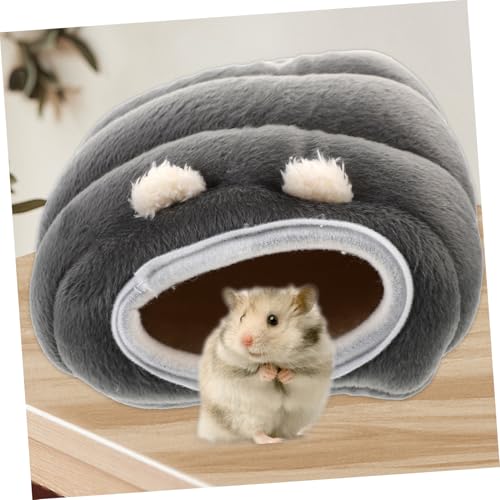 HIAKDOFT Hamster Nest aus Hochwertiger Baumwolle Komfortables Schlafhaus für Kleine Nagetiere Wie Meerschweinchen und Kaninchen Gemütliches Versteck für Sicheren Rückzugsort und Warmen von HIAKDOFT