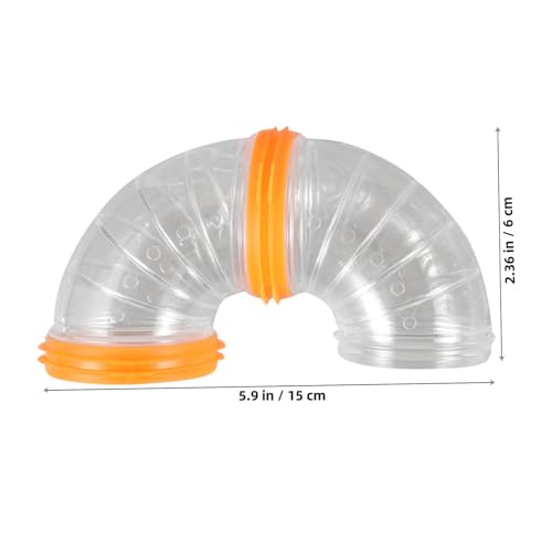 HIAKDOFT Hamster Röhrenset DIY Käfig Erweiterung für Zwerghamster Meerschweinchen mit Flexiblem Kleintier Tunnel System für Mehr Platz und Spielspaß HIAKDOFT Hamster Röhrenset DIY Käfig Erweiterung für Zwerghamster Meerschweinchen mit Flexiblem Kleintier Tunnel System für Mehr Platz und Spielspaß von HIAKDOFT