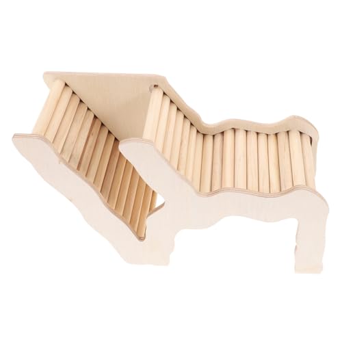 HIAKDOFT Hamster Versteckhaus aus Holz mit Kletterleiter Mehrkammeriges Kleintierhaus für Hamster und Meerschweinchen Multifunktionales Versteck Schlafhaus für Käfig Kleines HIAKDOFT Hamster Versteckhaus aus Holz mit Kletterleiter Mehrkammeriges Kleintierhaus für Hamster und Meerschweinchen Multifunktionales Versteck Schlafhaus für Käfig Kleines von HIAKDOFT