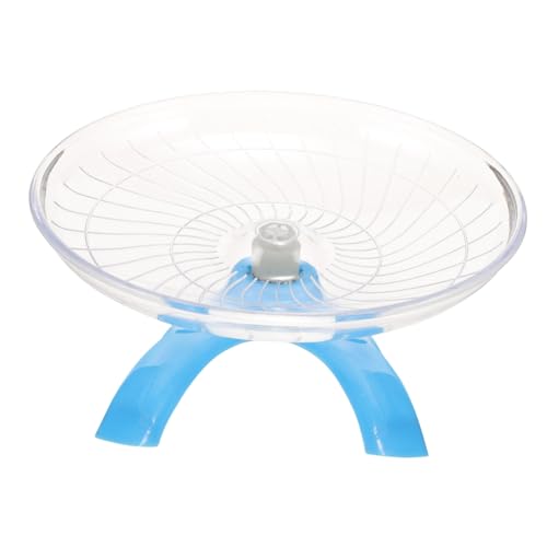 HIAKDOFT Hamsterrad Leises Laufrad für Kleine Tiere Geräuscharm Geräuschreduzierend Geeignet für Hamster Rennmäuse Mäuse Geräuscharmes Übungsrad für Haustiere Blau transparent HIAKDOFT Hamsterrad Leises Laufrad für Kleine Tiere Geräuscharm Geräuschreduzierend Geeignet für Hamster Rennmäuse Mäuse Geräuscharmes Übungsrad für Haustiere Blau transparent von HIAKDOFT