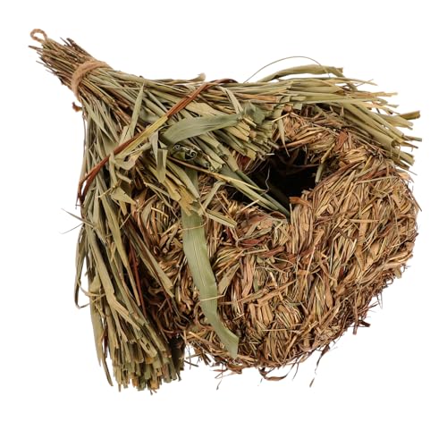 HIAKDOFT Handgefertigtes Grasgeflecht Vogelhaus zum Aufhängen Großes Bambusnest Natürliches Vogelnest für Kanarienvögel Papageien und Kleine Vögel Langlebiges Sicheres Nest für Vogelzubehör HIAKDOFT Handgefertigtes Grasgeflecht Vogelhaus zum Aufhängen Großes Bambusnest Natürliches Vogelnest für Kanarienvögel Papageien und Kleine Vögel Langlebiges Sicheres Nest für Vogelzubehör von HIAKDOFT