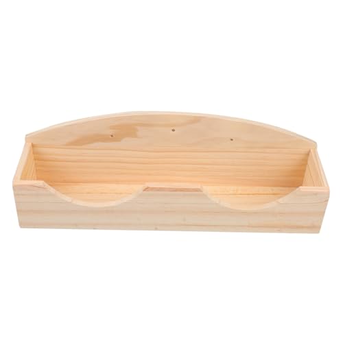 HIAKDOFT Holz Heufutterstation für Kaninchen und Meerschweinchen Langlebiger Futterhalter Einfache Verhindert Futterverschwendung Hygienische Grasaufnahme Geeignet für Kleine Haustiere HIAKDOFT Holz Heufutterstation für Kaninchen und Meerschweinchen Langlebiger Futterhalter Einfache Verhindert Futterverschwendung Hygienische Grasaufnahme Geeignet für Kleine Haustiere von HIAKDOFT