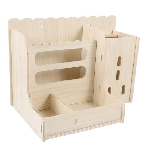 HIAKDOFT Holzhalter Futterraufe für Kaninchen Meerschweinchen Kleintiere Verschleißfest Stabiler Futterspender mit Einfachem Design Leicht zu Reinigen und Platzsparend Vielseitig für HIAKDOFT Holzhalter Futterraufe für Kaninchen Meerschweinchen Kleintiere Verschleißfest Stabiler Futterspender mit Einfachem Design Leicht zu Reinigen und Platzsparend Vielseitig für von HIAKDOFT