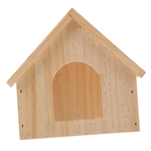 HIAKDOFT Holzhaus für Hamster und Meerschweinchen Robustes Nagerversteck mit Dach Verschleißfestes Kleintierhaus aus Langlebigem Holz Geeignet als Schlaf Spielplatz für Kleine Haustiere HIAKDOFT Holzhaus für Hamster und Meerschweinchen Robustes Nagerversteck mit Dach Verschleißfestes Kleintierhaus aus Langlebigem Holz Geeignet als Schlaf Spielplatz für Kleine Haustiere von HIAKDOFT