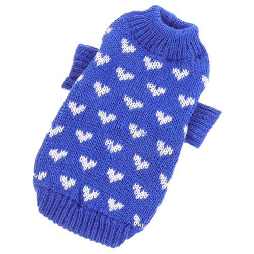 HIAKDOFT Hundepullover mit Herzmuster Gestrickt XL Thermisch Bequemer Outdoor-hundestrickpullover für Kleine bis Mittelgroße Hunde für Valentinstag und Alltag HIAKDOFT Hundepullover mit Herzmuster Gestrickt XL Thermisch Bequemer Outdoor-hundestrickpullover für Kleine bis Mittelgroße Hunde für Valentinstag und Alltag von HIAKDOFT