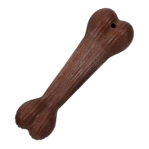 HIAKDOFT Hundespielzeug Knochenform Robust Langlebig Natürliche Baumzweig Imitation Kauspielzeug für Kleine Mittlere Große Hunde Welpen Aggressive Kauer Schutz Möbel von HIAKDOFT