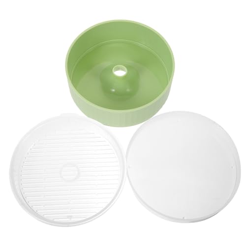 HIAKDOFT Hydroponischer Katzengras Topf aus Robustem Soilloses Pflanzsystem Einfach zu Reinigen Transparenter Katzengras anzuchtbehälter für Haustiere Praktische Katzenminze pflanzenbox HIAKDOFT Hydroponischer Katzengras Topf aus Robustem Soilloses Pflanzsystem Einfach zu Reinigen Transparenter Katzengras anzuchtbehälter für Haustiere Praktische Katzenminze pflanzenbox von HIAKDOFT