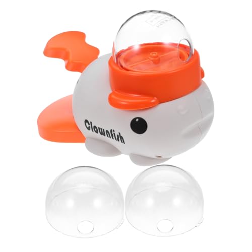 HIAKDOFT Interaktiver Pet Treat Dispenser mit Druckknopf Drehfunktion Langsamer Futterspender für Hunde Training Kompakt Tragbar Fördert Gesunde Fütterung und Spielspaß von HIAKDOFT