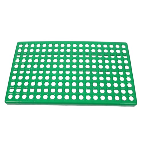 HIAKDOFT Kaninchen Bodenmatte mit Runden Löchern Platzsparende und Sichere Schutzmatte für Kaninchenkäfige Vielseitig als Einstreu oder Toilettenmatte Geeignet Kompatibel mit Großen von HIAKDOFT