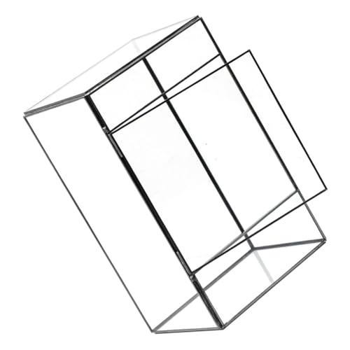 HIAKDOFT Kleines Terrarium Aus Glas Handgefertigter Ökologischer Halter Für Sukkulenten Und Moos Dekoratives Tisch-ökosystem Für Wohnzimmer Balkon Und Büro HIAKDOFT Kleines Terrarium Aus Glas Handgefertigter Ökologischer Halter Für Sukkulenten Und Moos Dekoratives Tisch-ökosystem Für Wohnzimmer Balkon Und Büro von HIAKDOFT