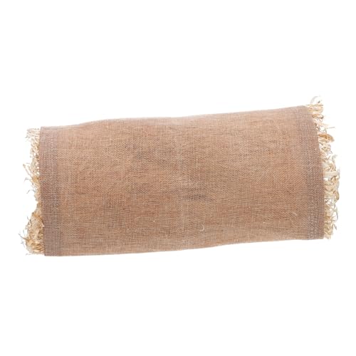 HIAKDOFT Kleintier Tunnel Warmes Versteck Hamster Meerschweinchen Kaninchen Komfortables Nest Weidentunnel Zubehör Mittelbraun HIAKDOFT Kleintier Tunnel Warmes Versteck Hamster Meerschweinchen Kaninchen Komfortables Nest Weidentunnel Zubehör Mittelbraun von HIAKDOFT