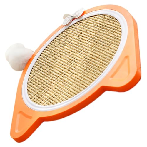 HIAKDOFT Kratzmatte für Katzen aus Widerstandsfähigem Sisal Robustes Kratzbrett mit Niedlicher Katzenkopf Form Multifunktionales und Schlafpad Schützt Möbel für Zufällige Zufällige Farbe HIAKDOFT Kratzmatte für Katzen aus Widerstandsfähigem Sisal Robustes Kratzbrett mit Niedlicher Katzenkopf Form Multifunktionales und Schlafpad Schützt Möbel für Zufällige Zufällige Farbe von HIAKDOFT