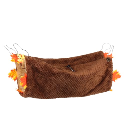 HIAKDOFT Kuscheliger Hamster Tunnel aus Weichem Plüsch Bequemer Hängesitz und Versteck für Kleine Haustiere Wie Chinchillas Rennmäuse und Meerschweinchen Multifunktionales Spiel HIAKDOFT Kuscheliger Hamster Tunnel aus Weichem Plüsch Bequemer Hängesitz und Versteck für Kleine Haustiere Wie Chinchillas Rennmäuse und Meerschweinchen Multifunktionales Spiel von HIAKDOFT