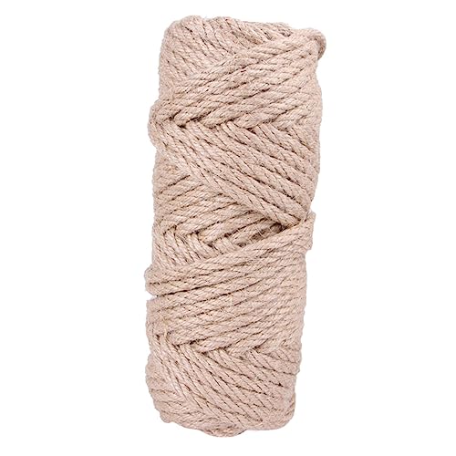 HIAKDOFT Langlebiges Starkes Sisal Katzenkratzseil Austauschbar und Robust Vielseitig für Möbel und Kratzschutz für Katzen Kratzbaum und DIY Zubehör von HIAKDOFT