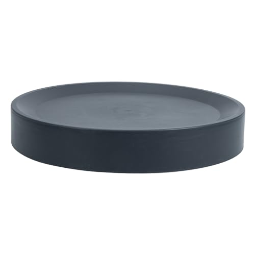 HIAKDOFT Mobiles Pflanzgefäß Pflanzentopf Rolluntersetzer Pflanzenroller Pflanzentopf Untersetzer mit Bodenhaftung auf Rädern Drainage Gartenwasserschalen Balkon blumentopf tabletts pp Grey von HIAKDOFT