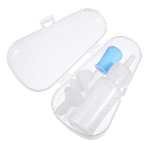 HIAKDOFT Neugeborene Haustier fütterungsflasche mit Tropfer für Katzenwelpen und Hunde Transparente Aufzuchtmilchflasche mit Präziser Messskala Leicht zu Reinigen und Dosieren HIAKDOFT Neugeborene Haustier fütterungsflasche mit Tropfer für Katzenwelpen und Hunde Transparente Aufzuchtmilchflasche mit Präziser Messskala Leicht zu Reinigen und Dosieren von HIAKDOFT