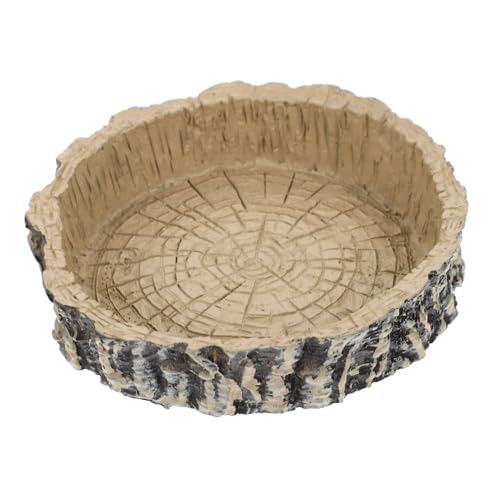 HIAKDOFT Reptilien Futternapf Glatten Kanten Kippsicheres Design Geeignet für Schildkröten Eidechsen Geckos und Kleine Reptilien als Wassernapf und Futterschale im Terrarium HIAKDOFT Reptilien Futternapf Glatten Kanten Kippsicheres Design Geeignet für Schildkröten Eidechsen Geckos und Kleine Reptilien als Wassernapf und Futterschale im Terrarium von HIAKDOFT