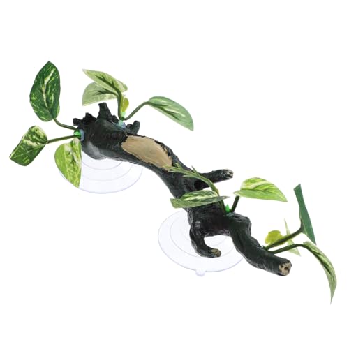 HIAKDOFT Reptilien Kletterzweig aus Robustem Harz für Terrarien Dekorativer Eckast für Bartagamen Chamäleons und Schlangen Langlebiges Reptilien Tank Zubehör Platzsparend und Naturgetreu HIAKDOFT Reptilien Kletterzweig aus Robustem Harz für Terrarien Dekorativer Eckast für Bartagamen Chamäleons und Schlangen Langlebiges Reptilien Tank Zubehör Platzsparend und Naturgetreu von HIAKDOFT