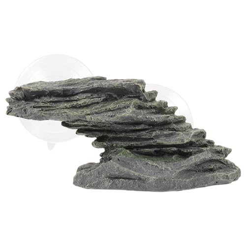 HIAKDOFT Resin Schildkröten Sonnenplattform Klettern Terrarium Dekoration für Wasserschildkröten und Landschildkröten Installieren Realistische Aquarien Tierinsel für Reptilien und HIAKDOFT Resin Schildkröten Sonnenplattform Klettern Terrarium Dekoration für Wasserschildkröten und Landschildkröten Installieren Realistische Aquarien Tierinsel für Reptilien und von HIAKDOFT