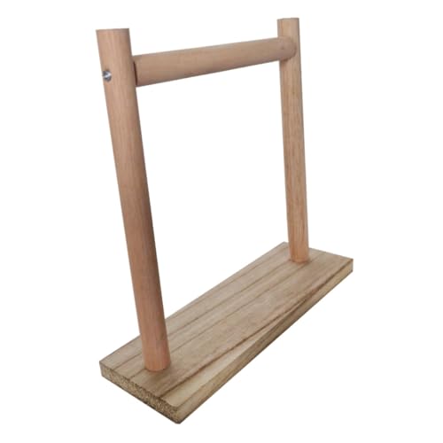 HIAKDOFT Robuster Holz papageienständer mit Kletterseil Langlebiges Vogelspielzeug für Papageien und Kleine Vögel Sicherer Sitzstangenersatz Einfach zu Montieren Reinigen HIAKDOFT Robuster Holz papageienständer mit Kletterseil Langlebiges Vogelspielzeug für Papageien und Kleine Vögel Sicherer Sitzstangenersatz Einfach zu Montieren Reinigen von HIAKDOFT