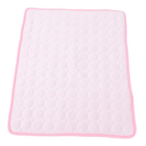 HIAKDOFT Sommerliche Kühlmatte für Haustiere Atmungsaktiv und Faltbar Rutschfestes Bequemes Hundebett und Katzendecke Mit Rosa Einfassung für Zuhause Reisen und Transport HIAKDOFT Sommerliche Kühlmatte für Haustiere Atmungsaktiv und Faltbar Rutschfestes Bequemes Hundebett und Katzendecke Mit Rosa Einfassung für Zuhause Reisen und Transport von HIAKDOFT
