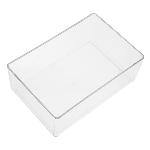 HIAKDOFT Transparente Hamster Badewanne Kunststoff Kleintier Badezimmer Sandbadbehälter und Toilette für Hamster Mäuse und Kleine Pelztiere Praktisch Langlebig und Leicht zu Reinigen von HIAKDOFT