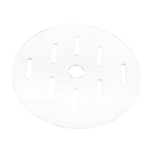 HIAKDOFT Transparenter Acryl Aquarium Deckel Ø Langlebige Anti Sprung Abdeckung Wiederverwendbarer Schutz für Runde Fischtanks Vielseitig als Luftsperre und Trennwand Einsetzbar von HIAKDOFT