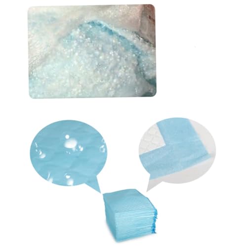 HIAKDOFT Verdickte Saugfähige Haustier welpenunterlage Pet Training Diaper Pet Diaper Dog für Welpentraining Ältere Hunde Indoor nutzung Transportabel für Auto und Käfig HIAKDOFT Verdickte Saugfähige Haustier welpenunterlage Pet Training Diaper Pet Diaper Dog für Welpentraining Ältere Hunde Indoor nutzung Transportabel für Auto und Käfig von HIAKDOFT