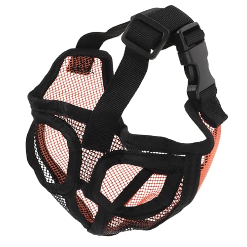 HIAKDOFT Verstellbarer Atmungsaktiver Maulkorb für Mittelgroße und Große Hunde Kurzschnäuzig Verstellbar Verhindert Beißen Bellen und Kauen Leichtes Mesh Material Komfortabler Schutz für HIAKDOFT Verstellbarer Atmungsaktiver Maulkorb für Mittelgroße und Große Hunde Kurzschnäuzig Verstellbar Verhindert Beißen Bellen und Kauen Leichtes Mesh Material Komfortabler Schutz für von HIAKDOFT