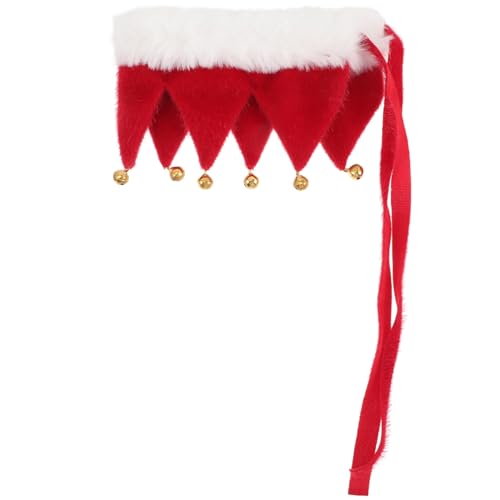 HIAKDOFT Verstellbares Haustier Weihnachtsband mit Glocken Dekoratives Katzen und Hundehalsband Komfortabel Langlebig Festliches Accessoire für Weihnachtsfeiern und Fotosessions HIAKDOFT Verstellbares Haustier Weihnachtsband mit Glocken Dekoratives Katzen und Hundehalsband Komfortabel Langlebig Festliches Accessoire für Weihnachtsfeiern und Fotosessions von HIAKDOFT